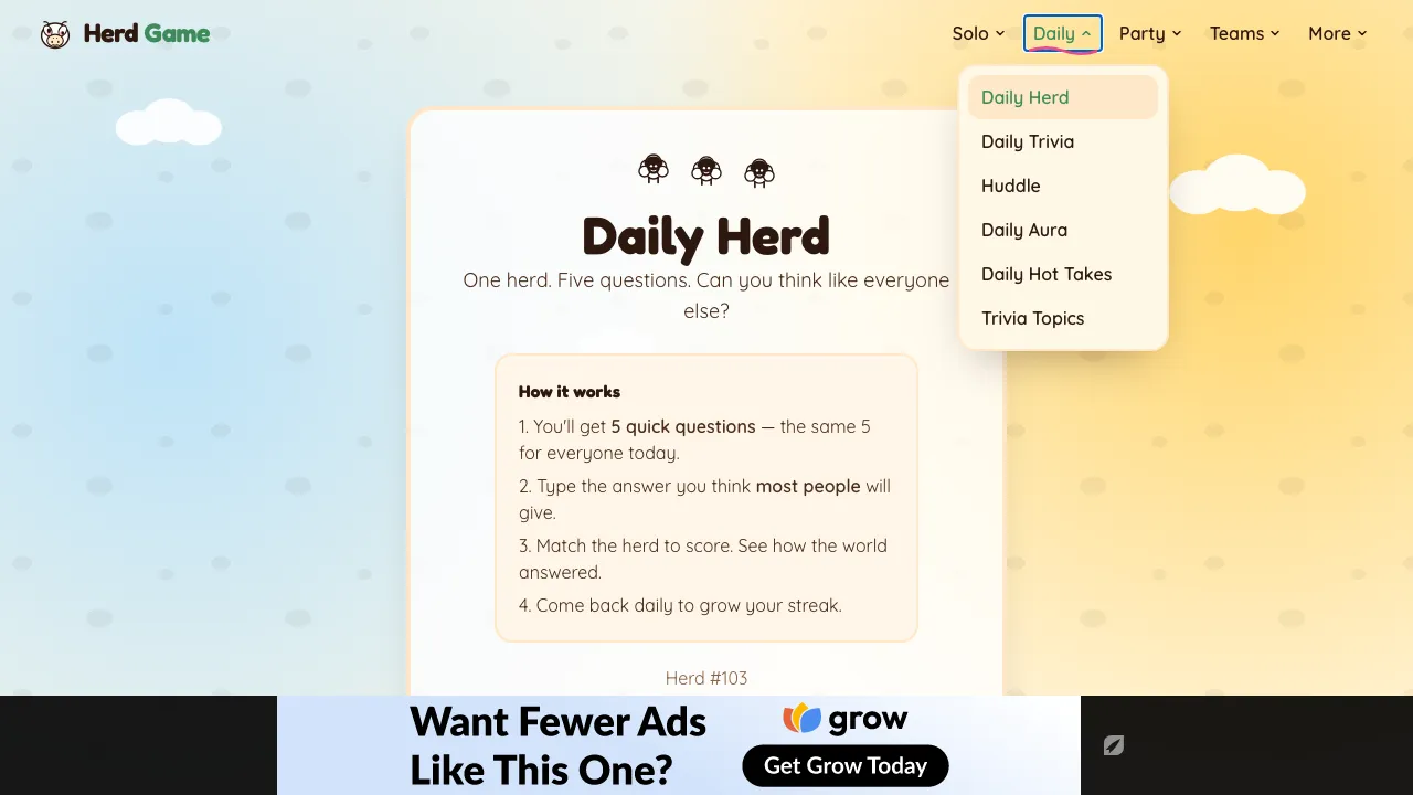 Daily Herd screenshot 2