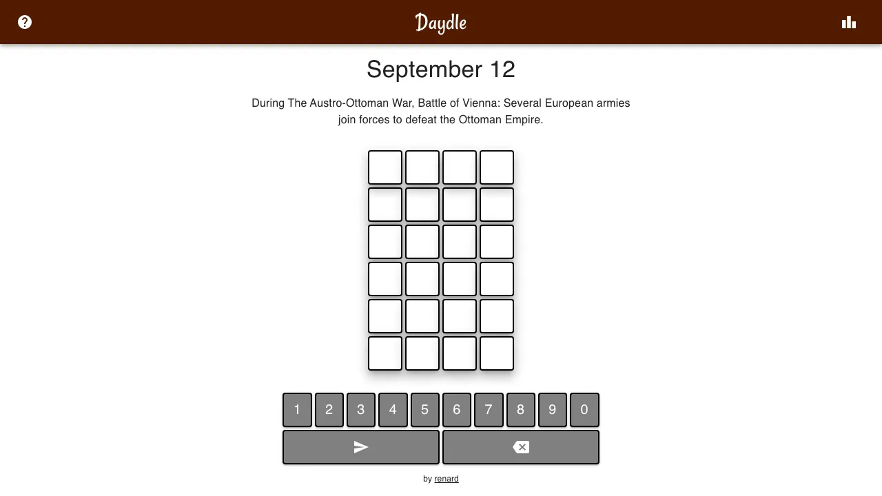 Daydle screenshot 1