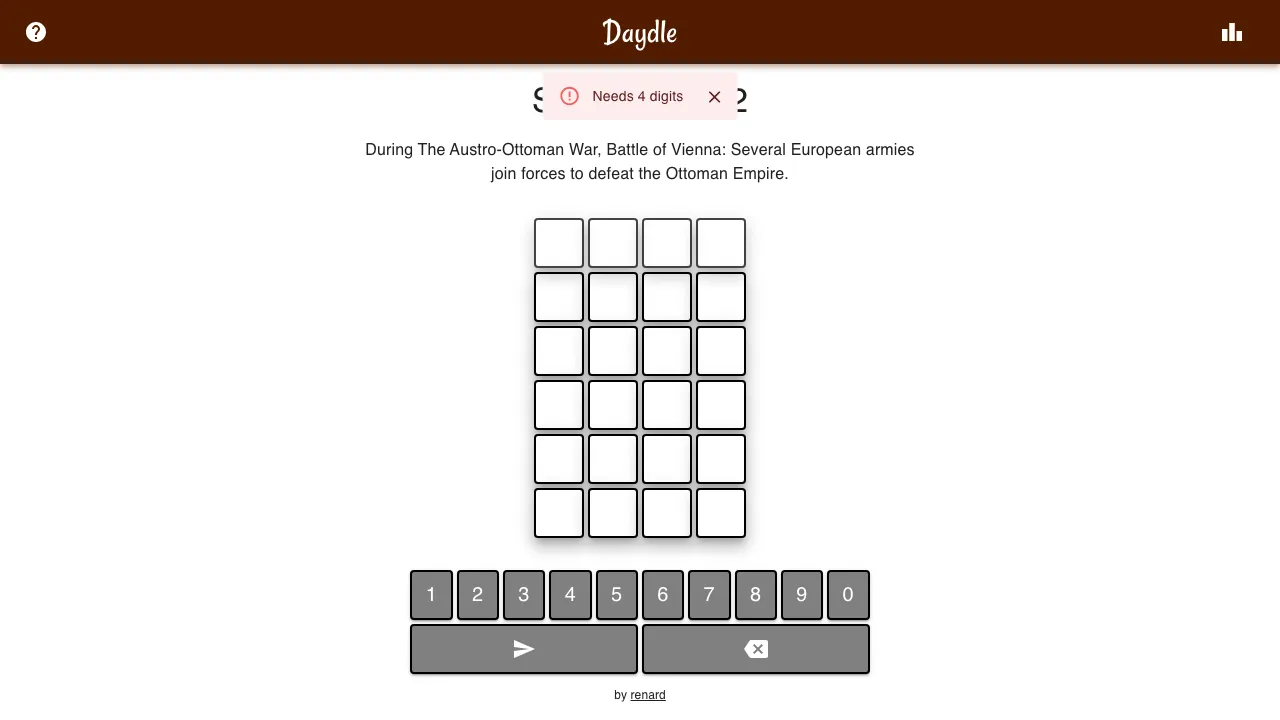 Daydle screenshot 2