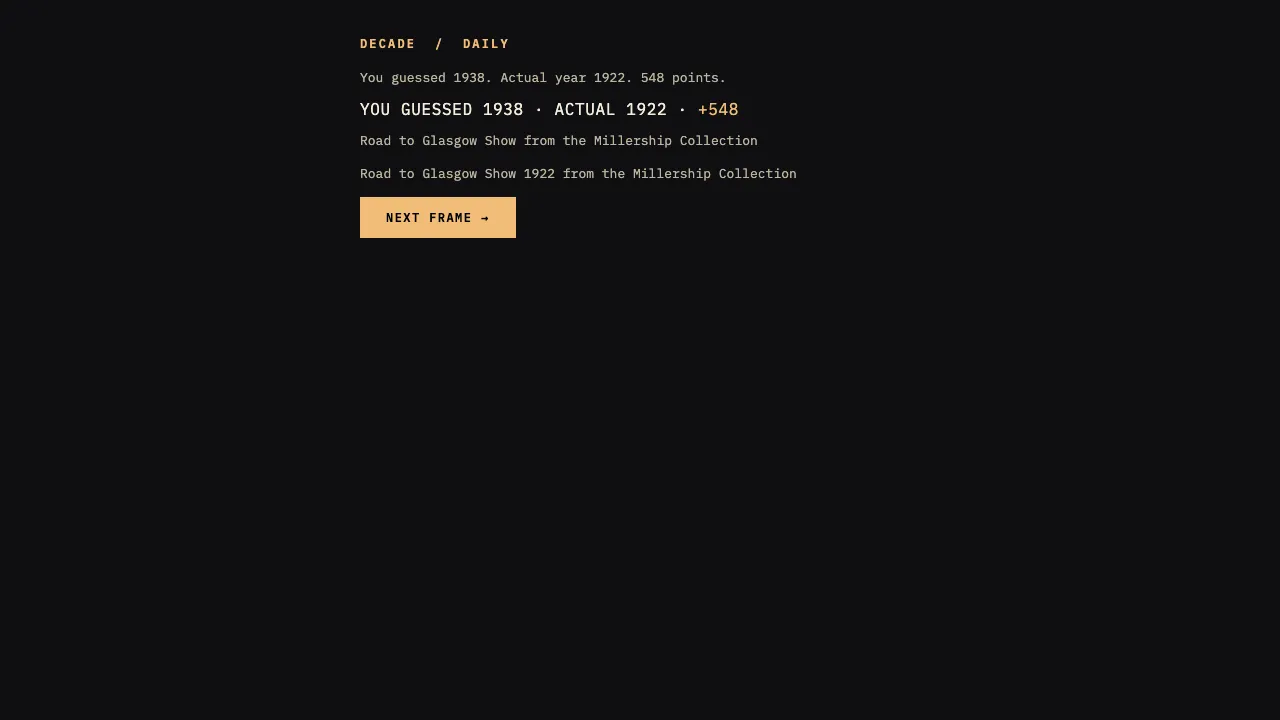 Decade screenshot 2