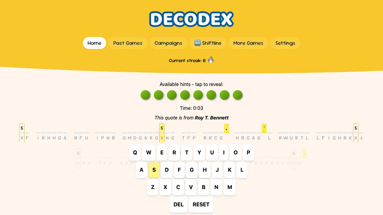 Decodex screenshot 3