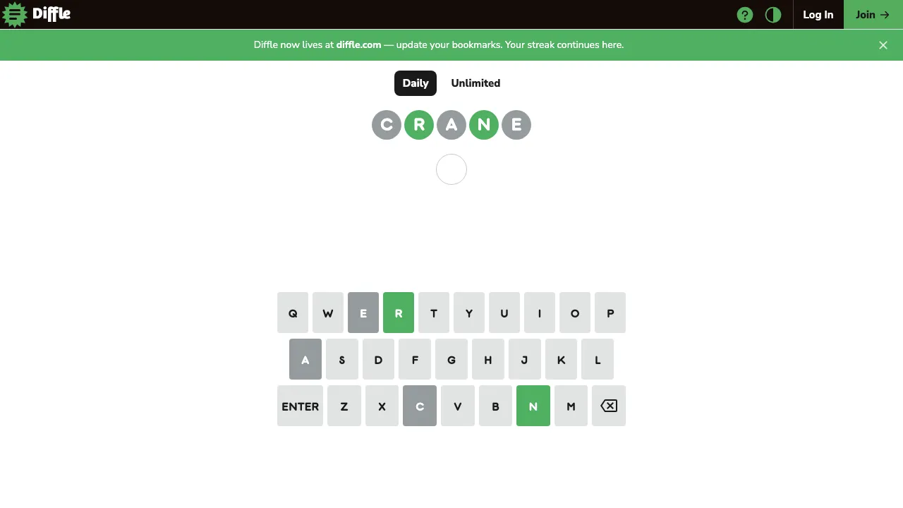 Diffle screenshot 2