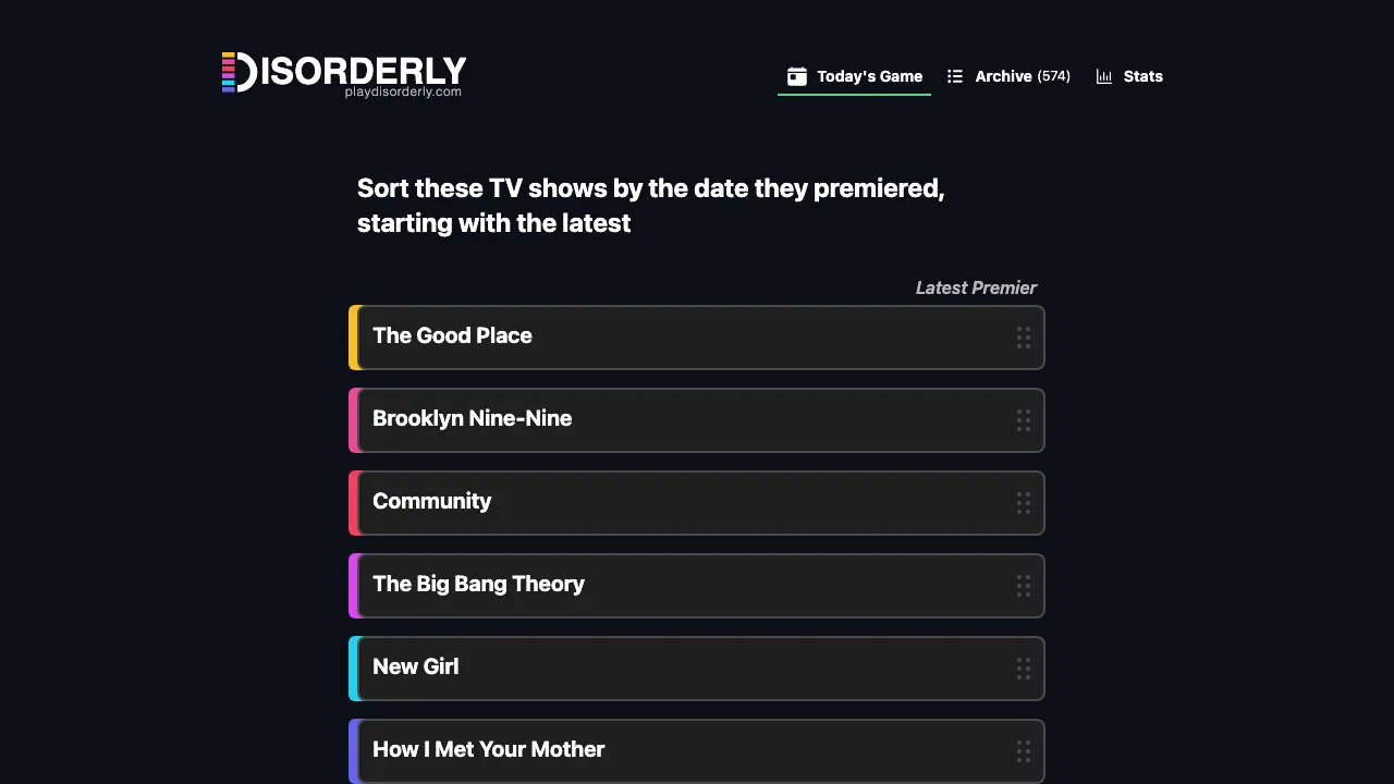 Disorderly cover