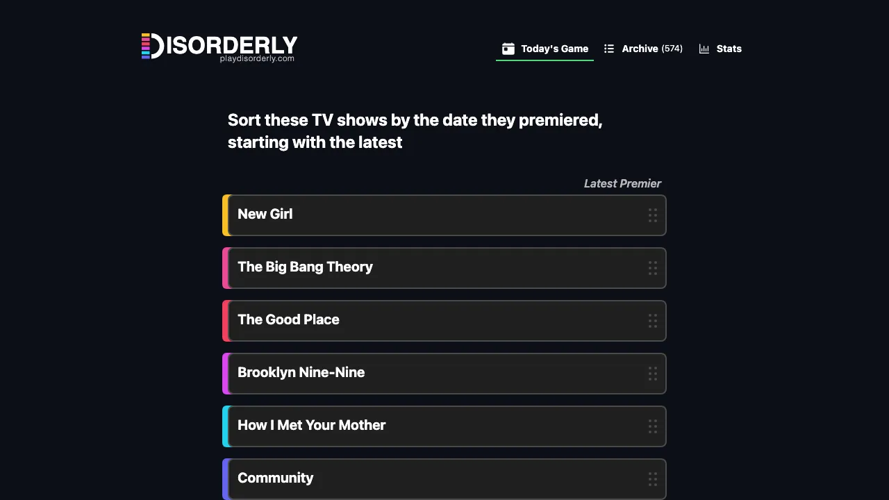 Disorderly screenshot 1
