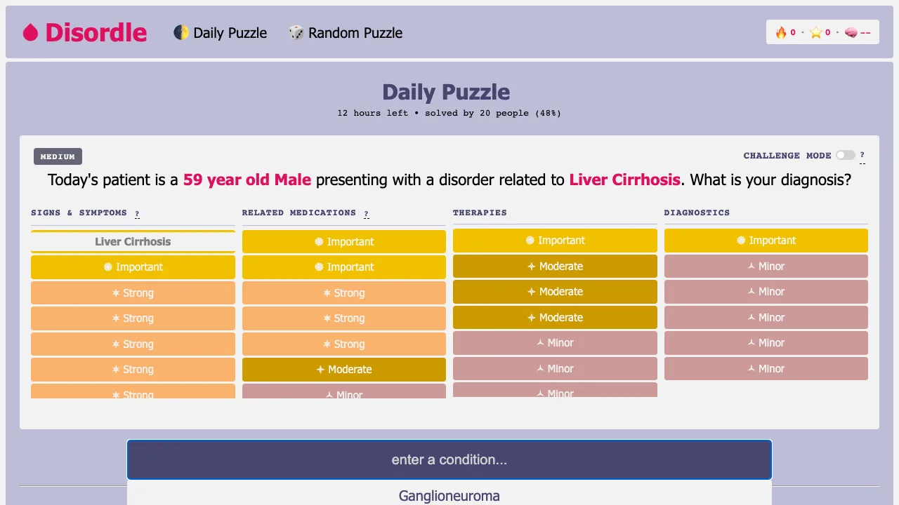 Disordle screenshot 2