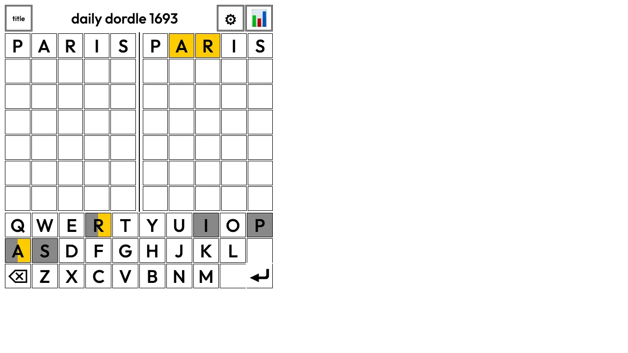 Dordle screenshot 2