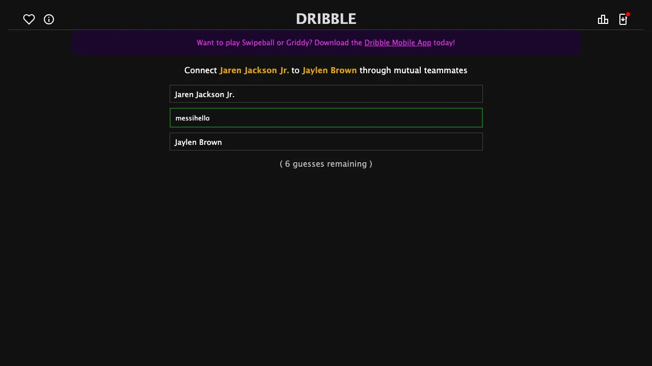 Dribble screenshot 3