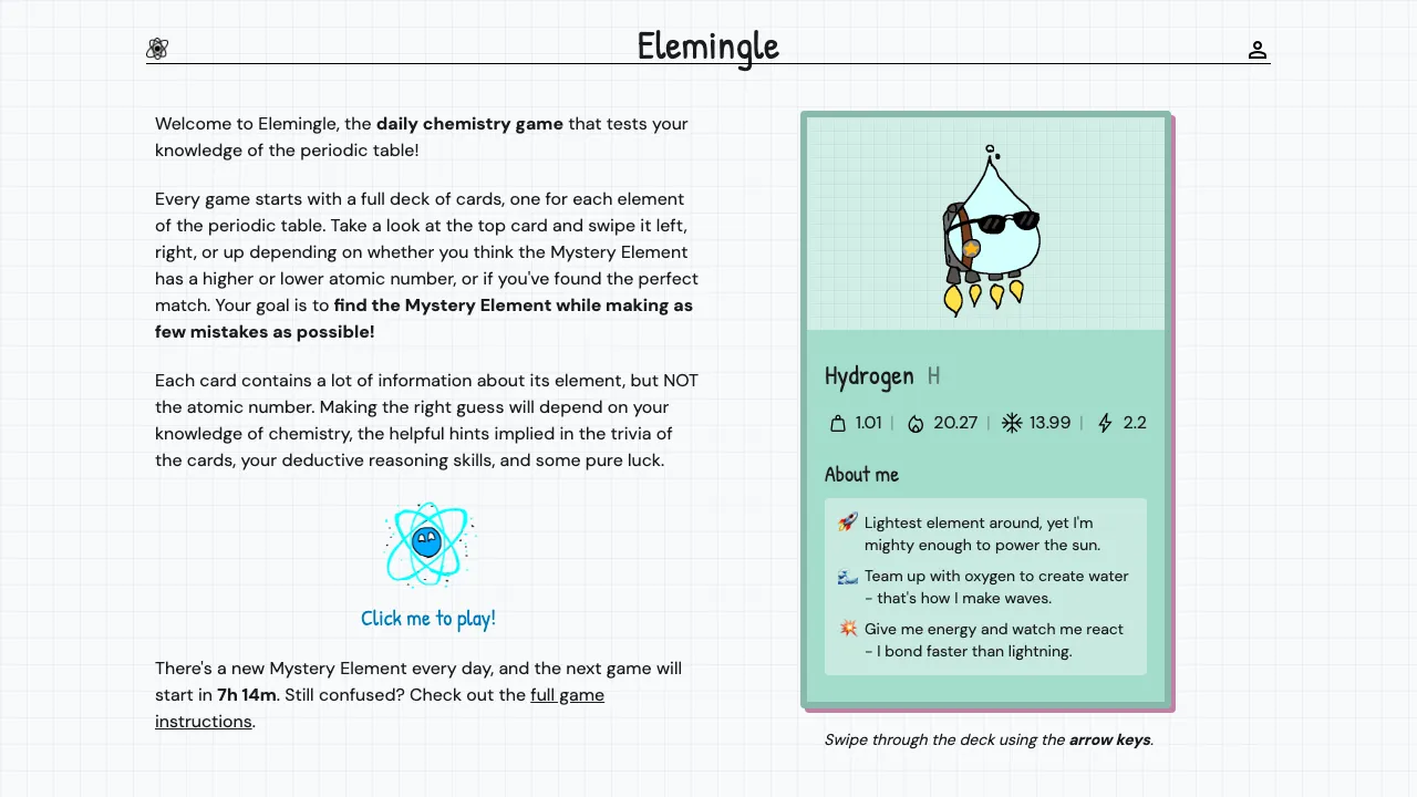 Elemingle screenshot 1