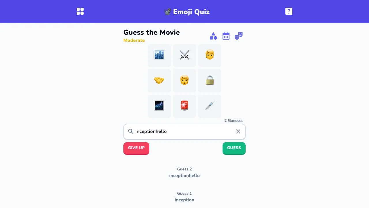 Emoji Quiz - Movies screenshot 2