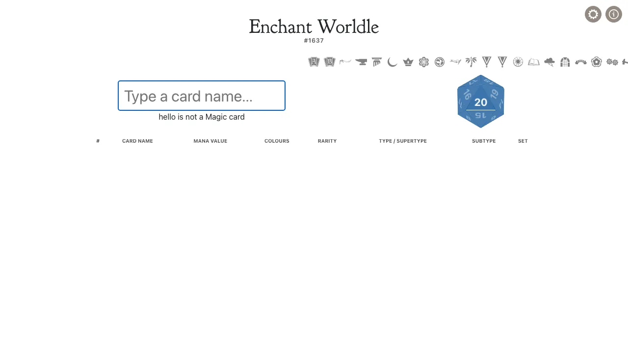 Enchant Worldle screenshot 1