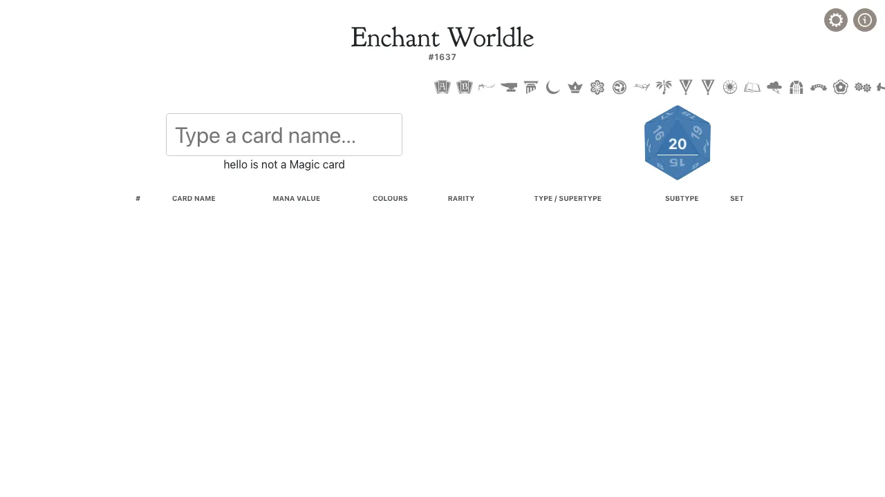 Enchant Worldle screenshot 2
