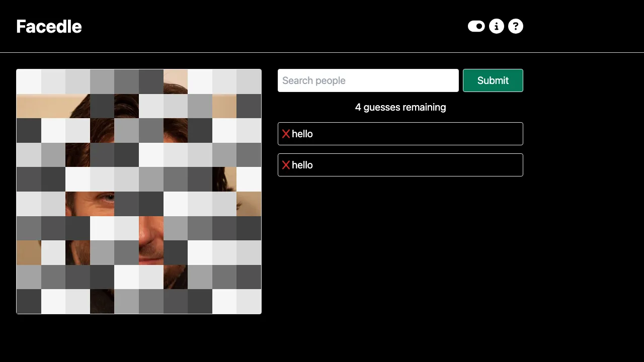 Facedle screenshot 2
