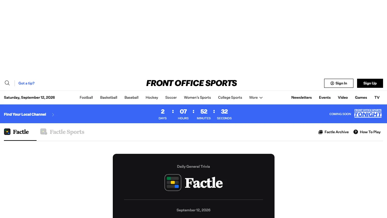Factle cover