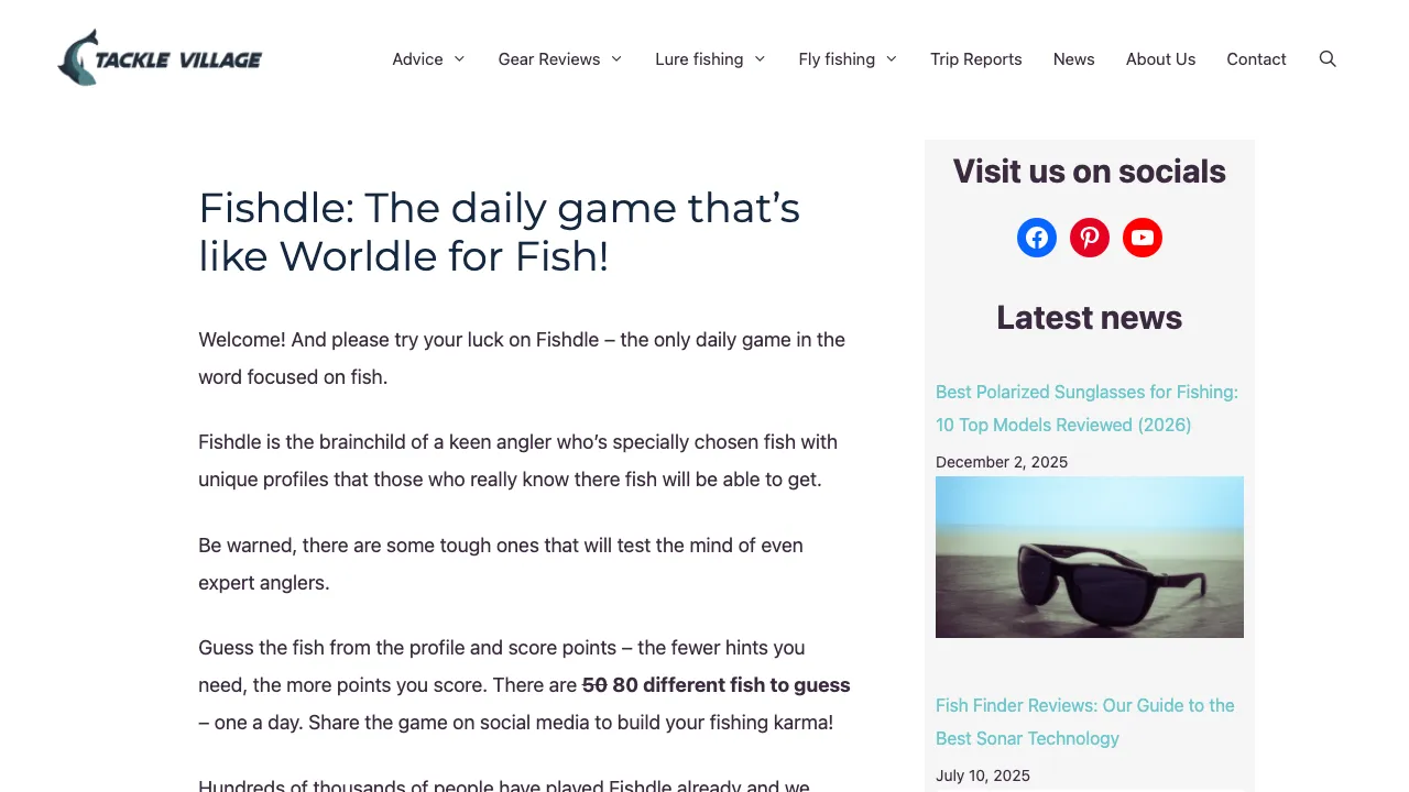 Fishdle cover