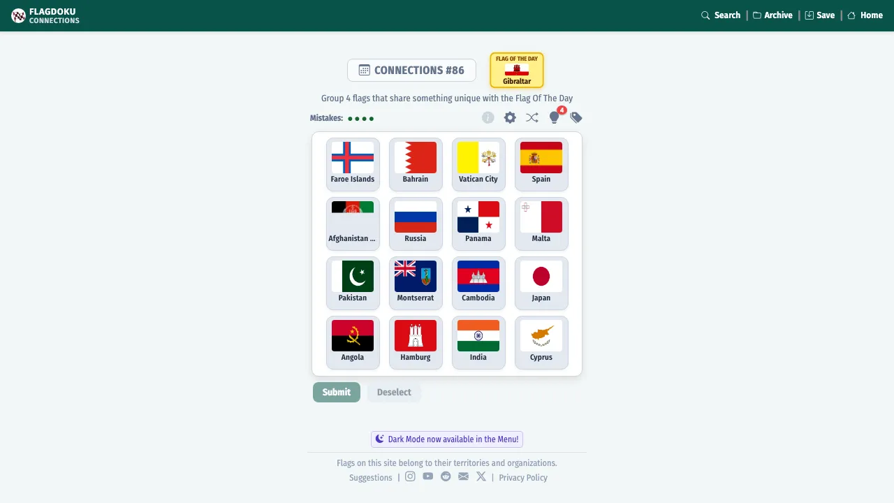 Flag Connections screenshot 1