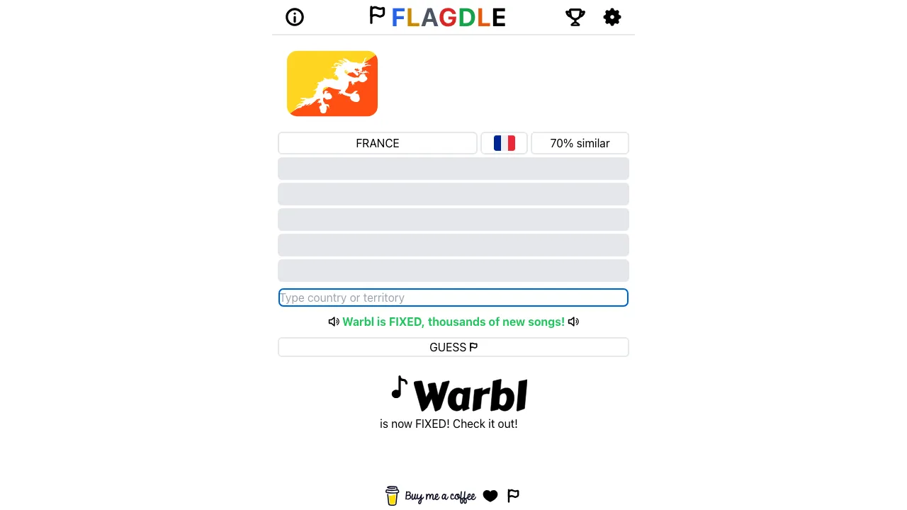 Flagdle screenshot 1