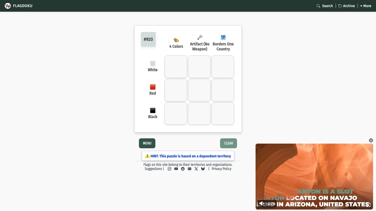 Flagdoku screenshot 1