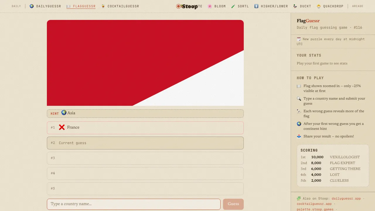 FlagGuessr screenshot 1