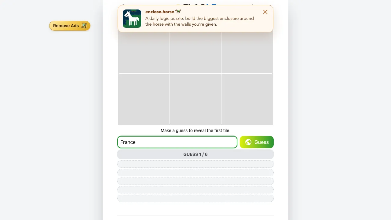 Flagle screenshot 1