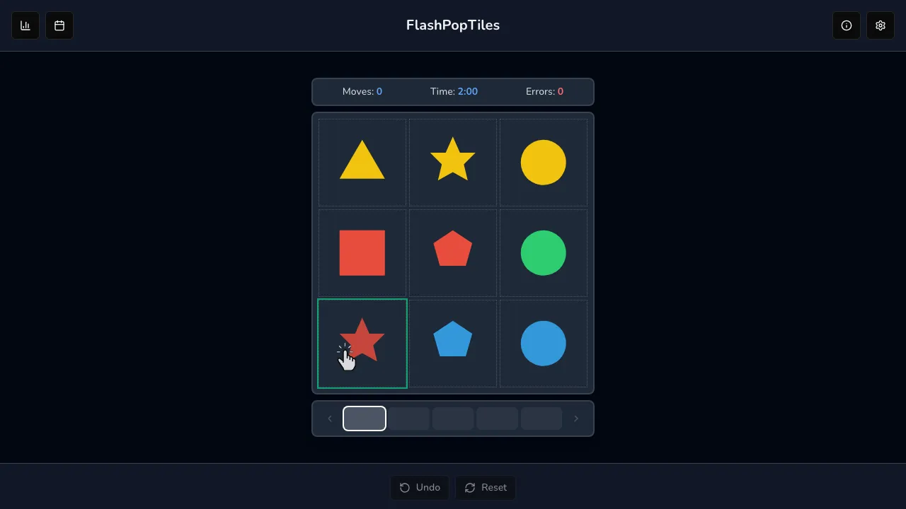 FlashPopTiles screenshot 2
