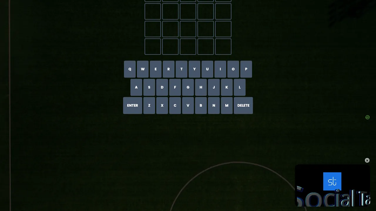 Football Wordle cover