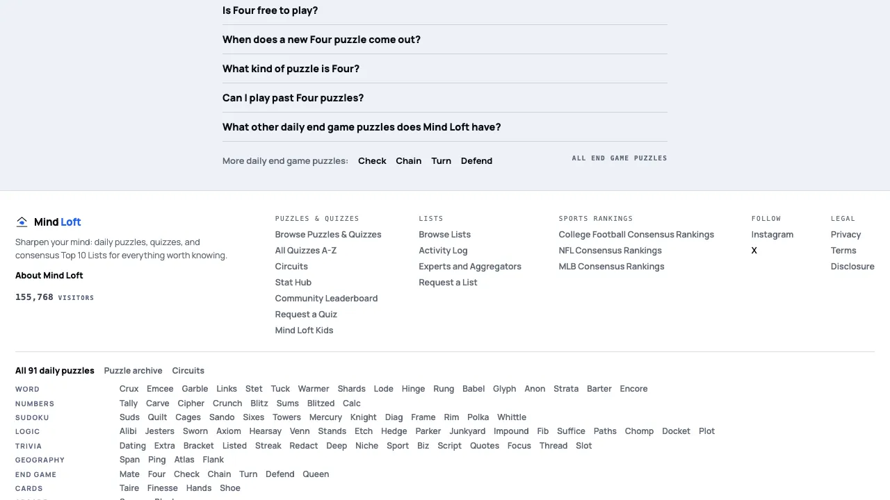 Four screenshot 1