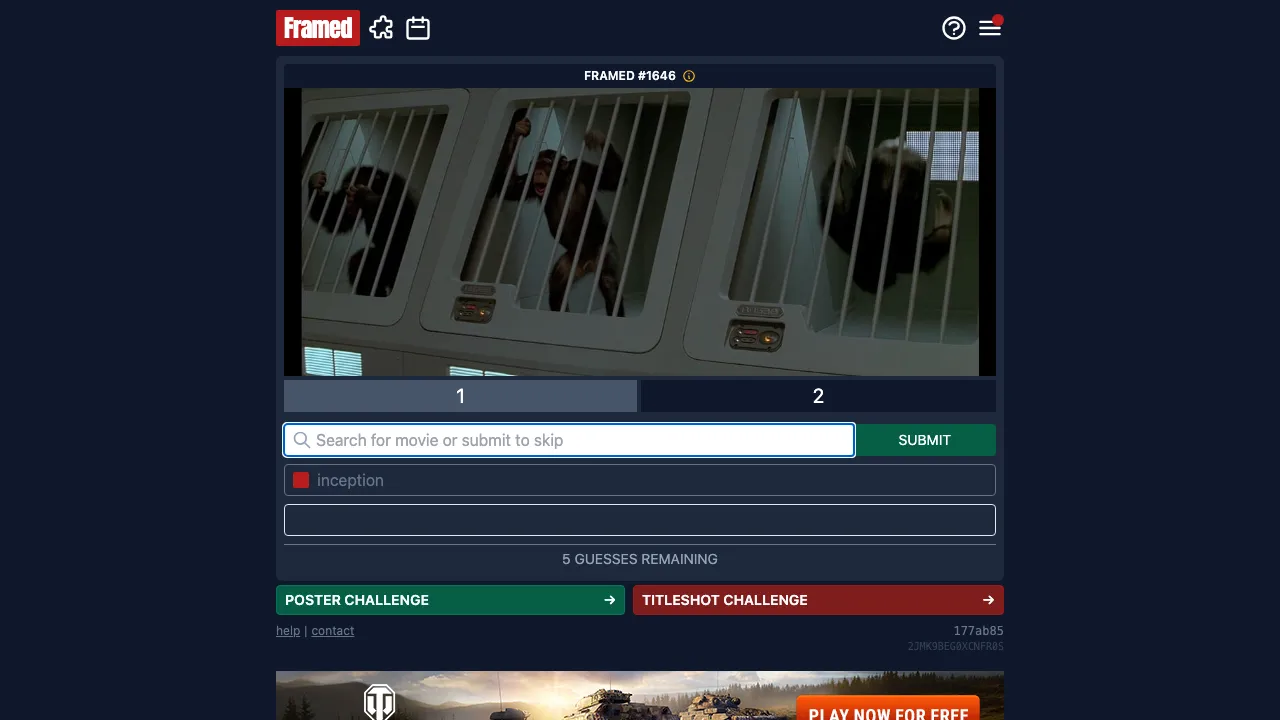 Framed screenshot 1