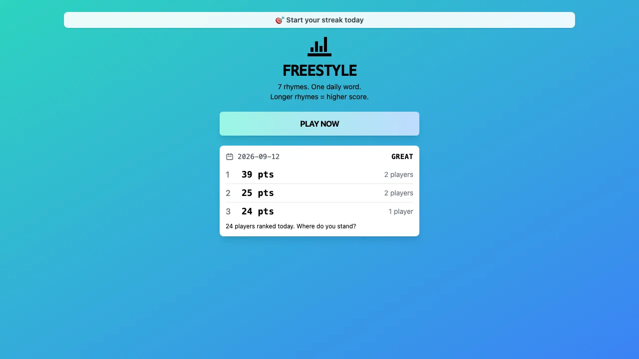Freestyle cover