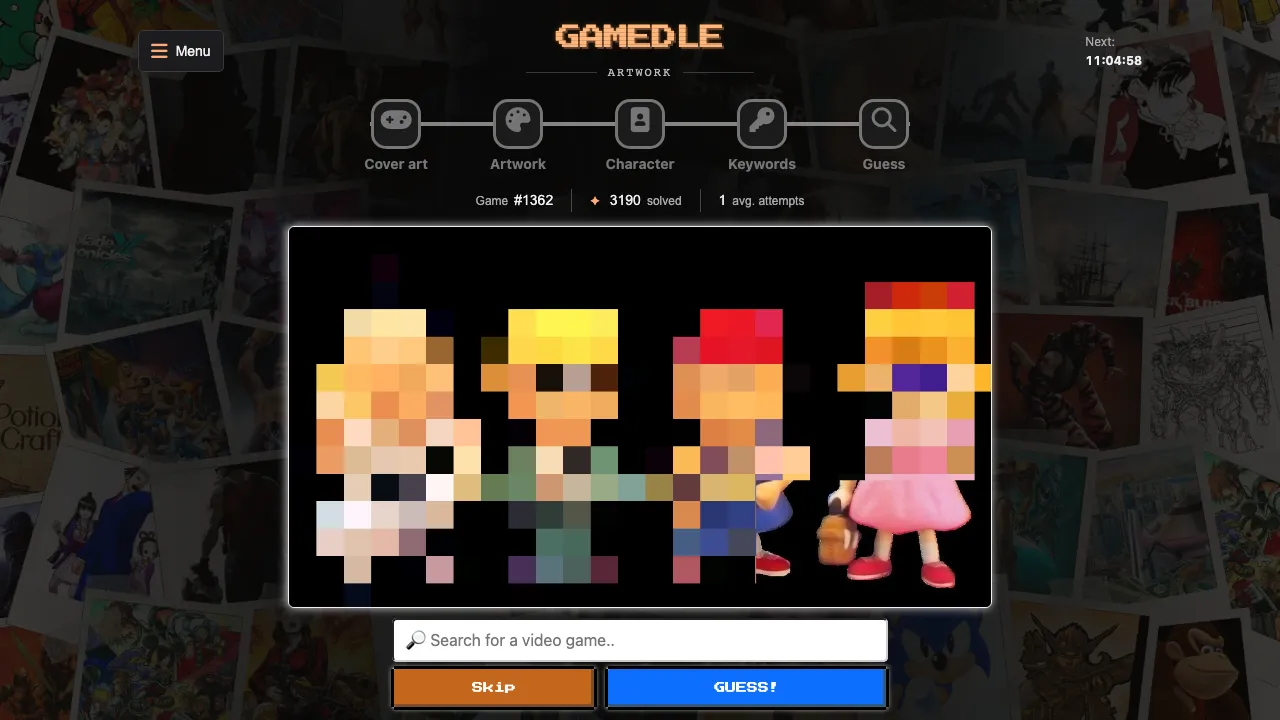 Gamedle Artwork cover