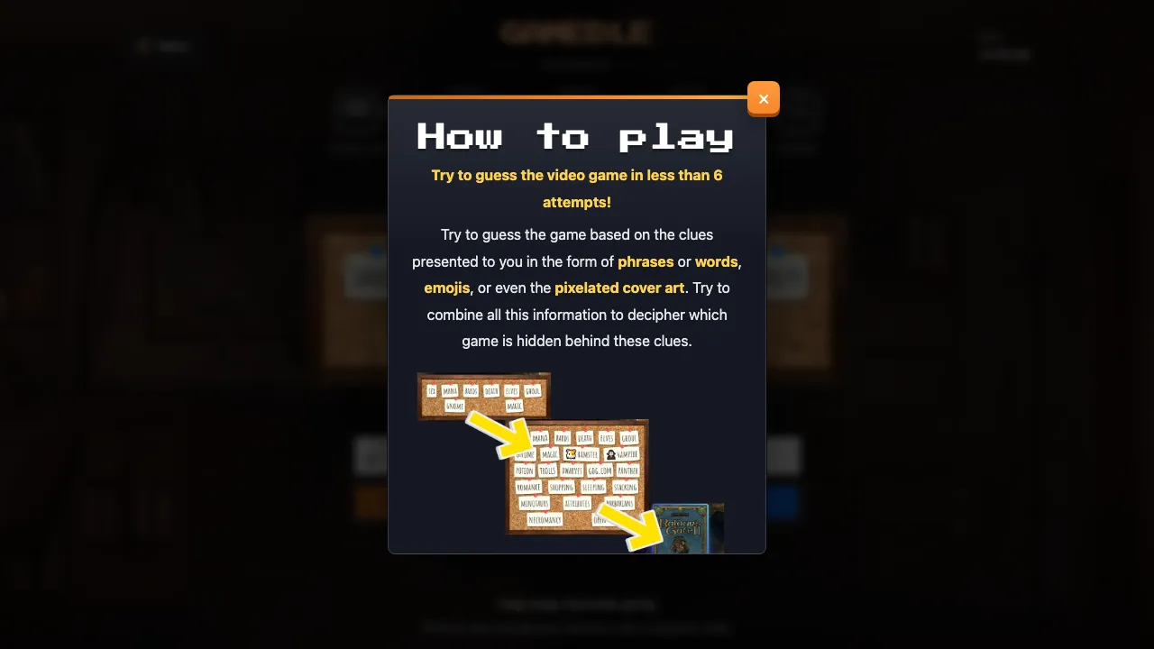 Gamedle Keywords cover