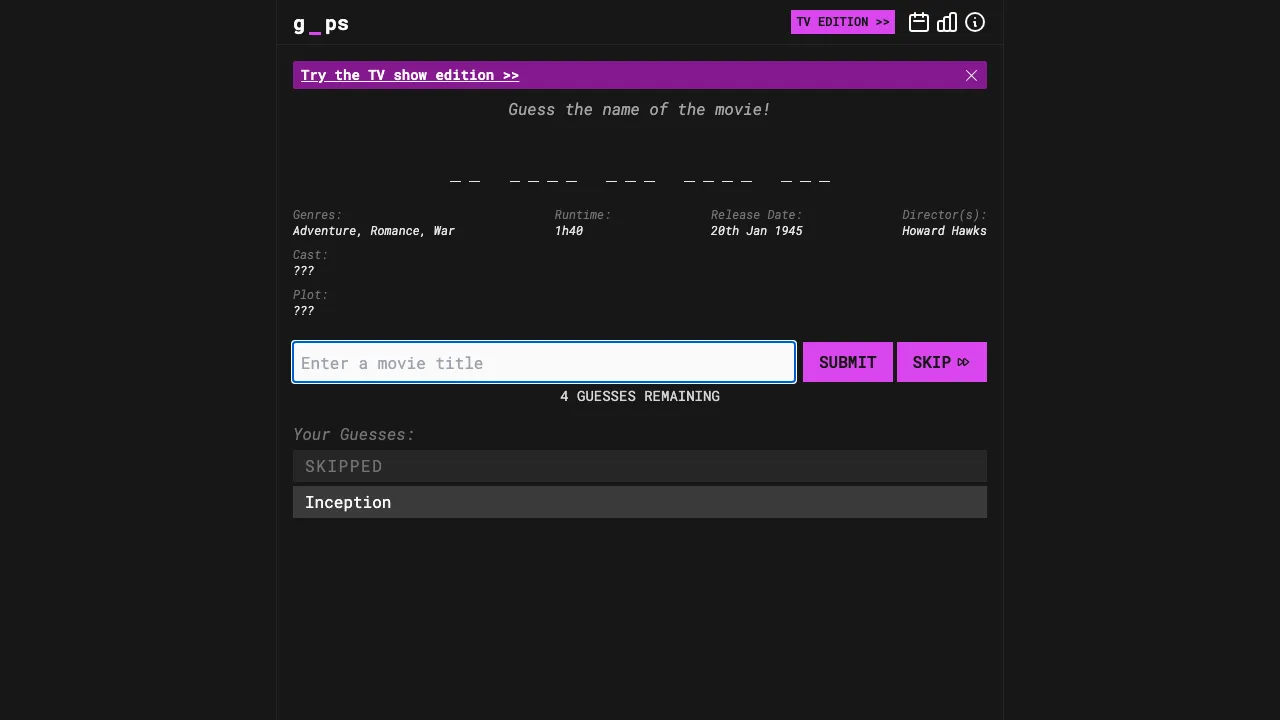 Gaps screenshot 2