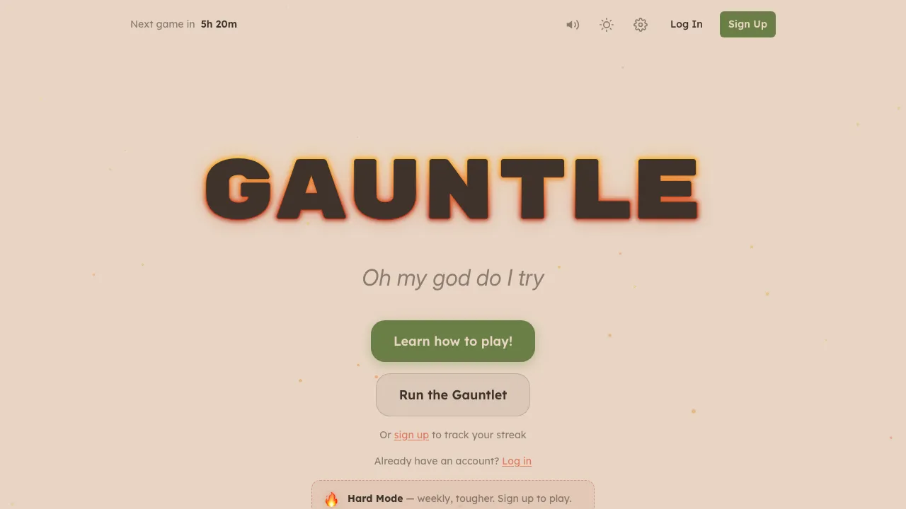 Gauntle screenshot 1