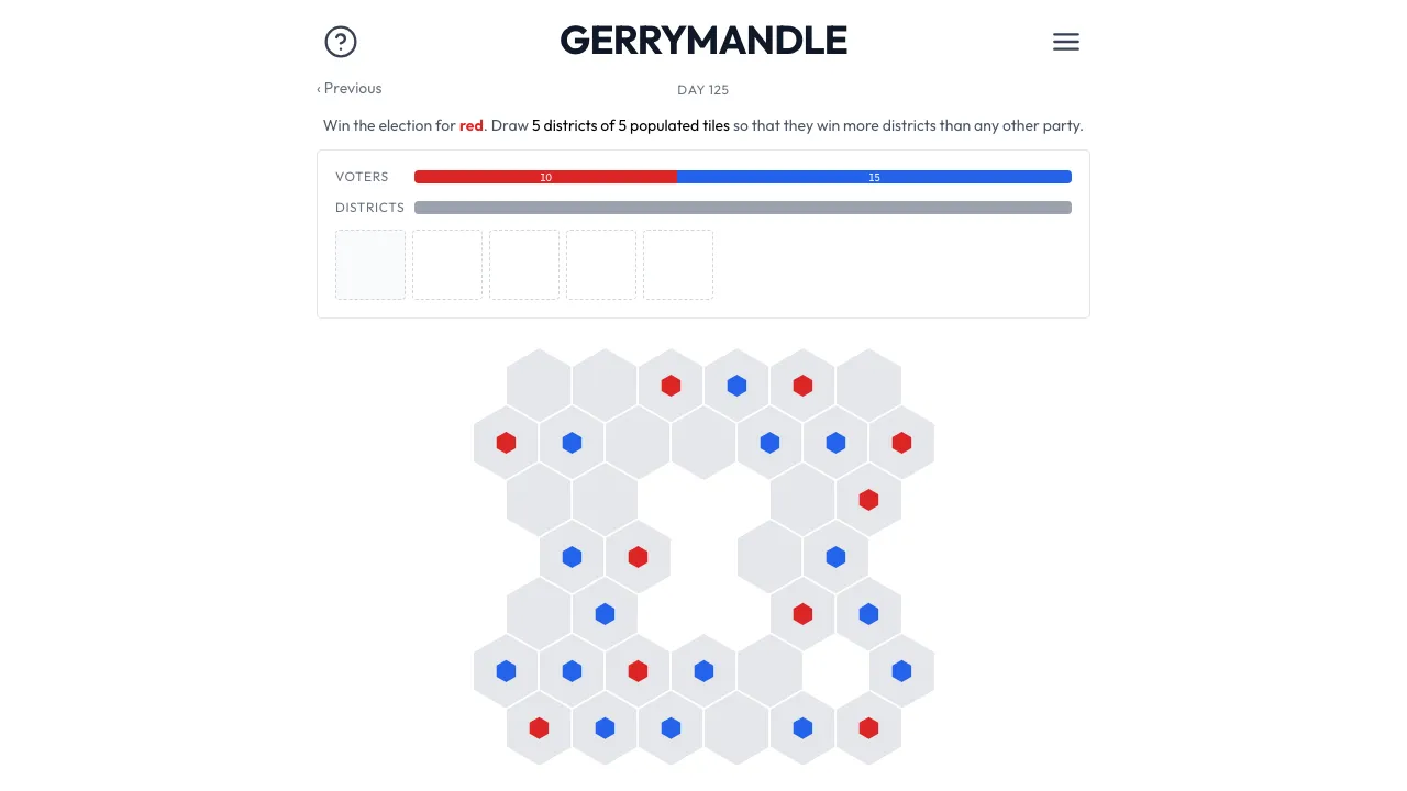 Gerrymandle screenshot 1