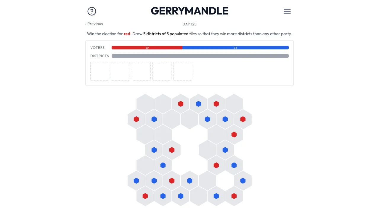 Gerrymandle screenshot 1