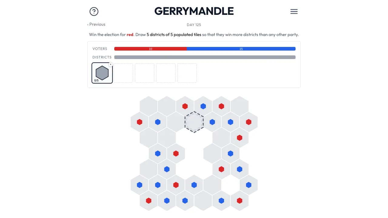 Gerrymandle screenshot 2