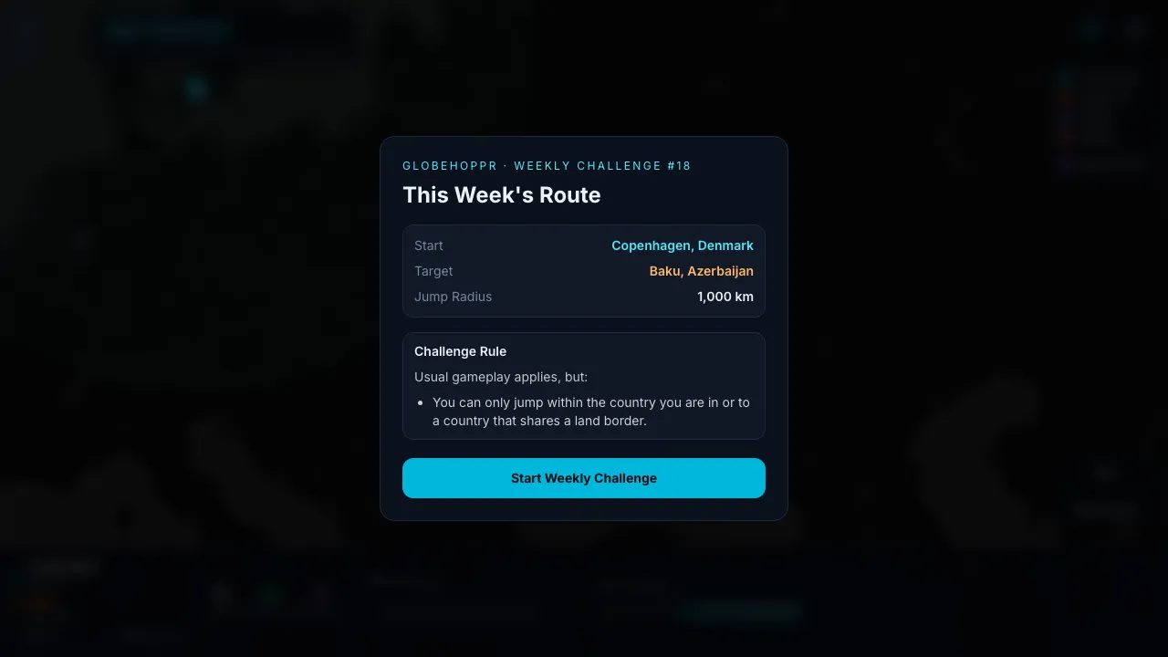 GlobeHoppr screenshot 1