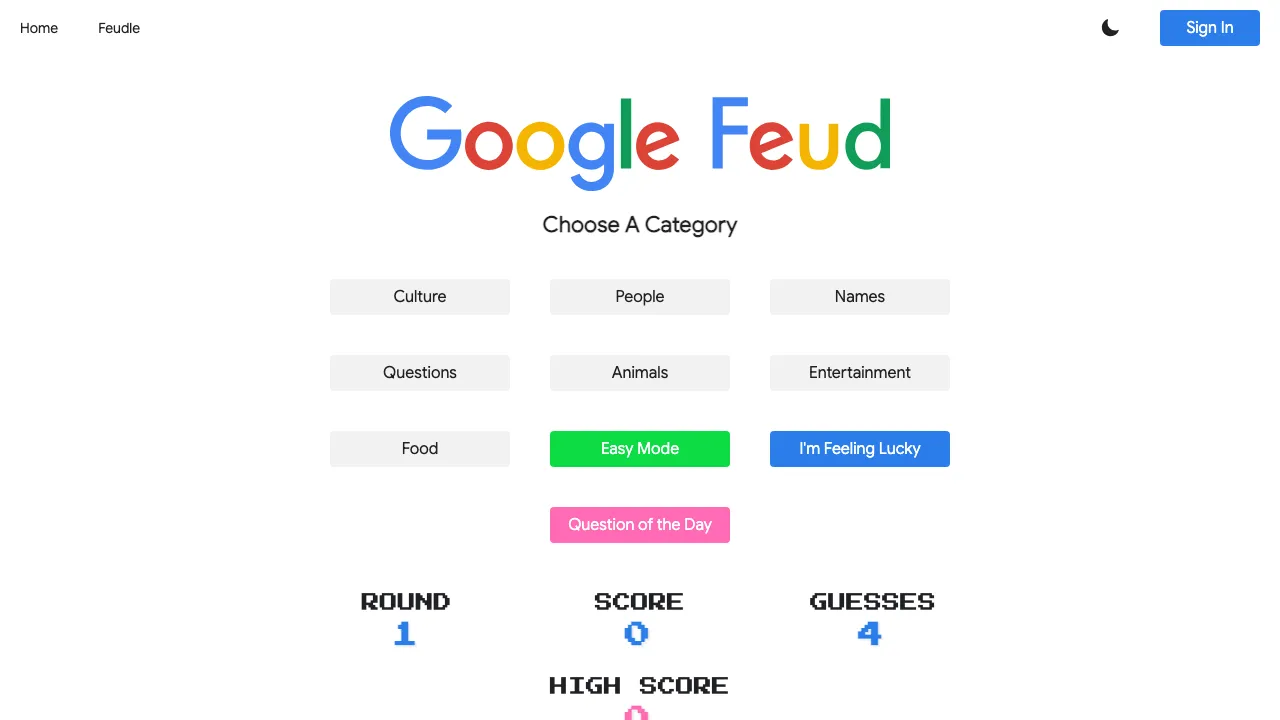 Google Feud cover