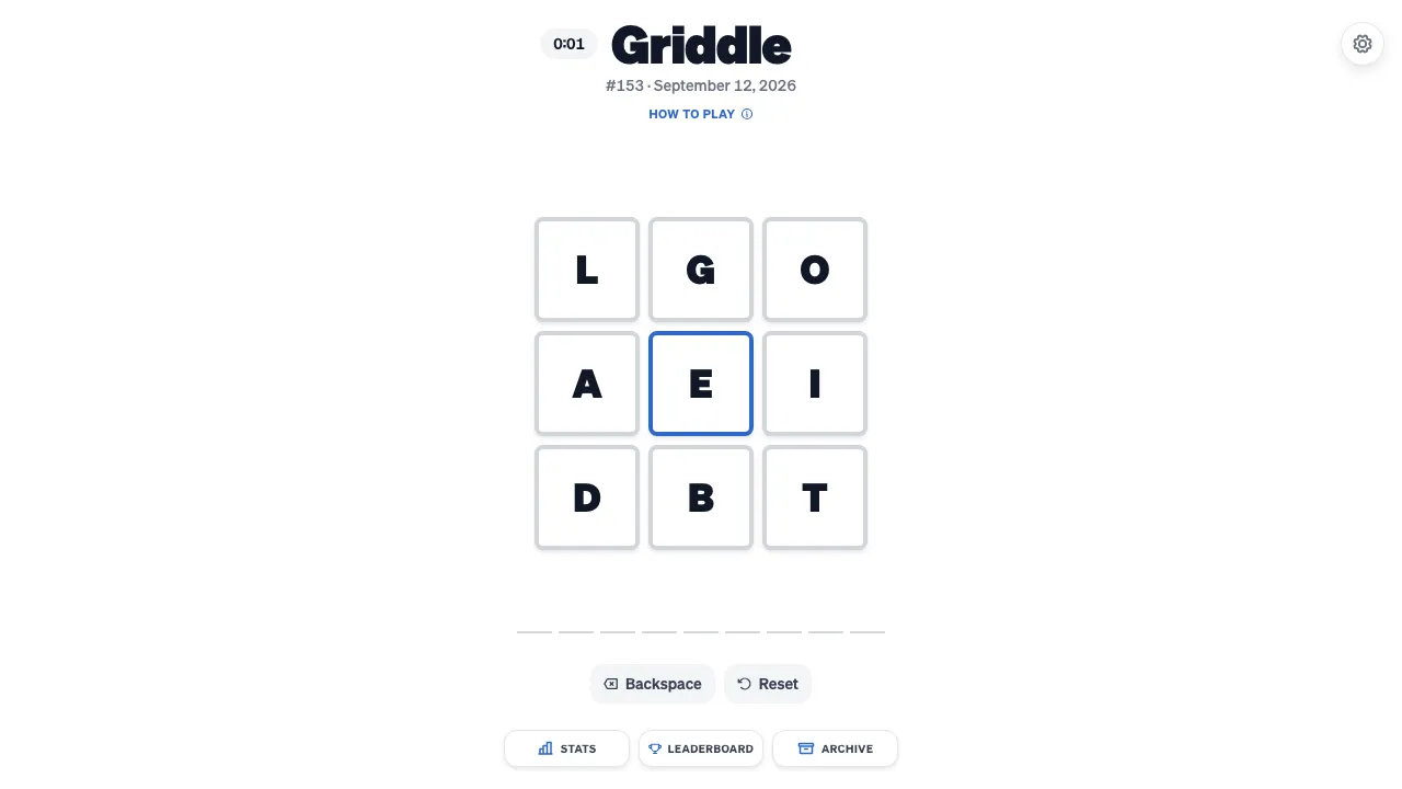 Griddle screenshot 1