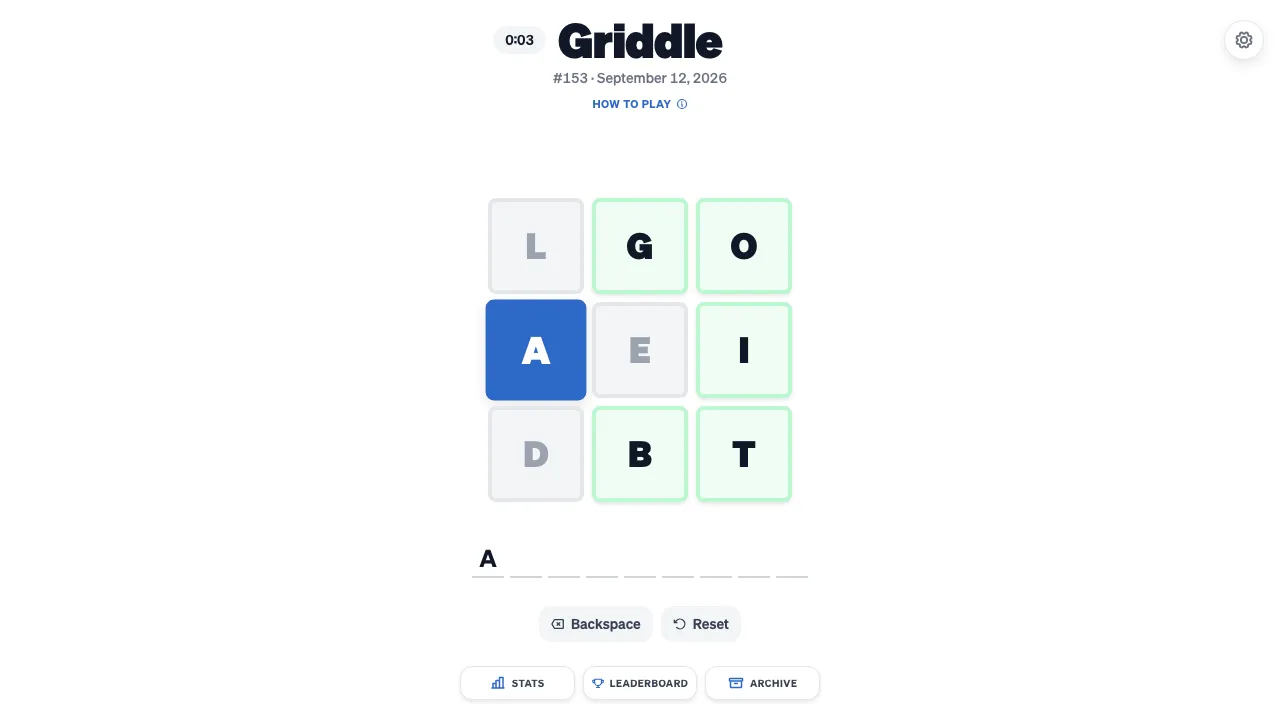 Griddle screenshot 2