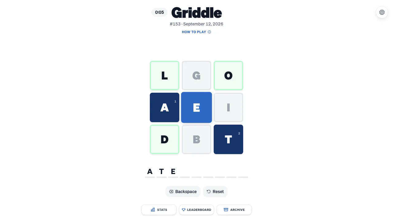 Griddle screenshot 3