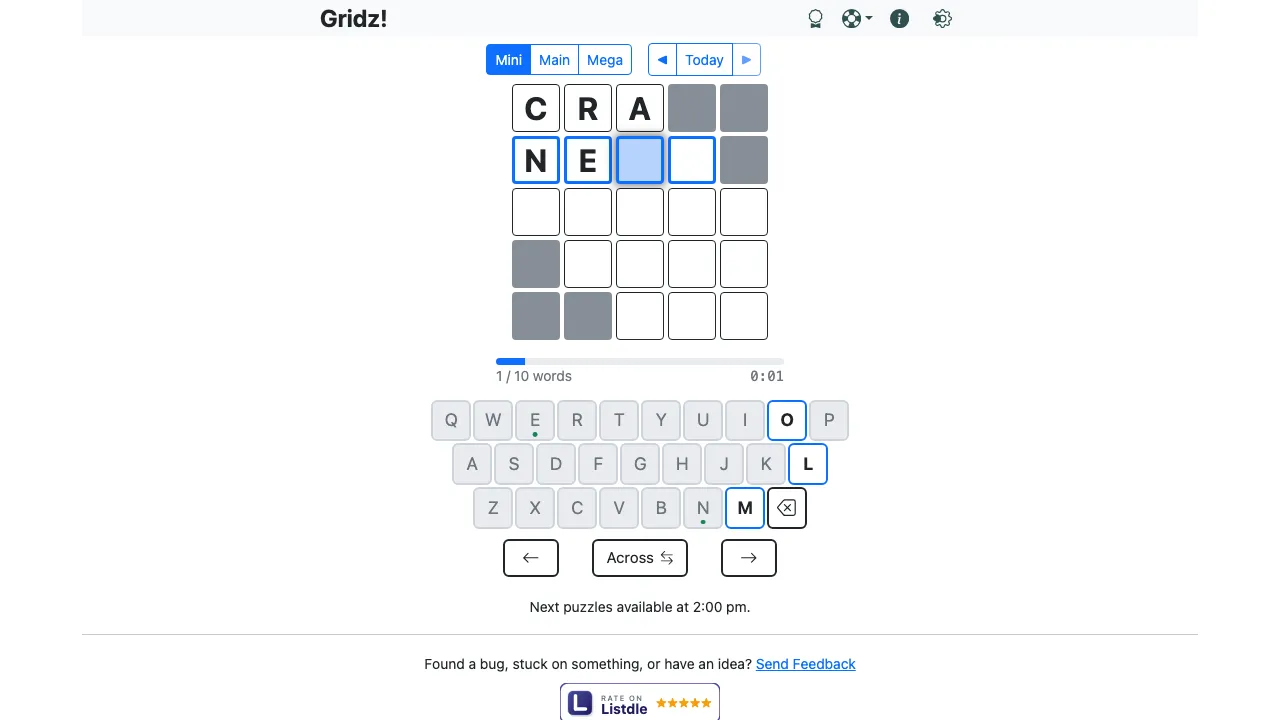 Gridz screenshot 1