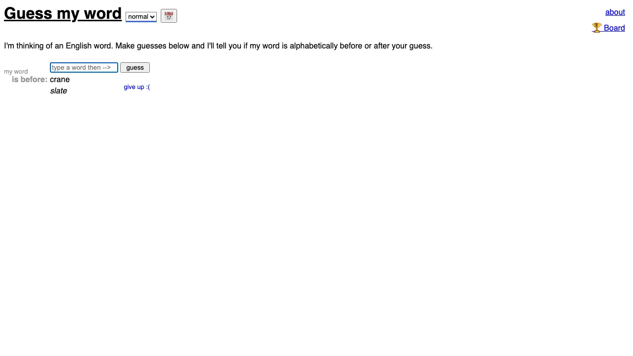 Guess My Word screenshot 2