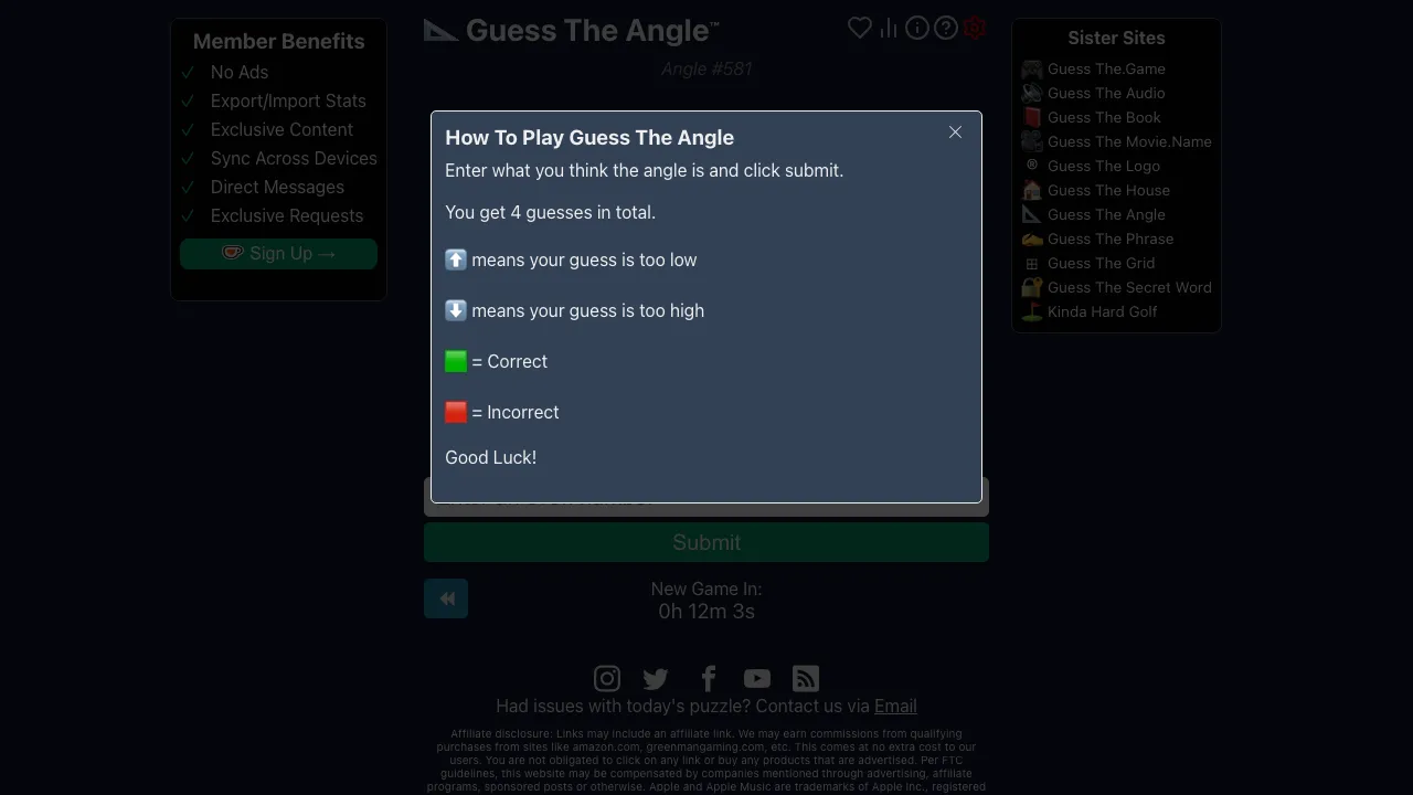 Guess The Angle screenshot 2