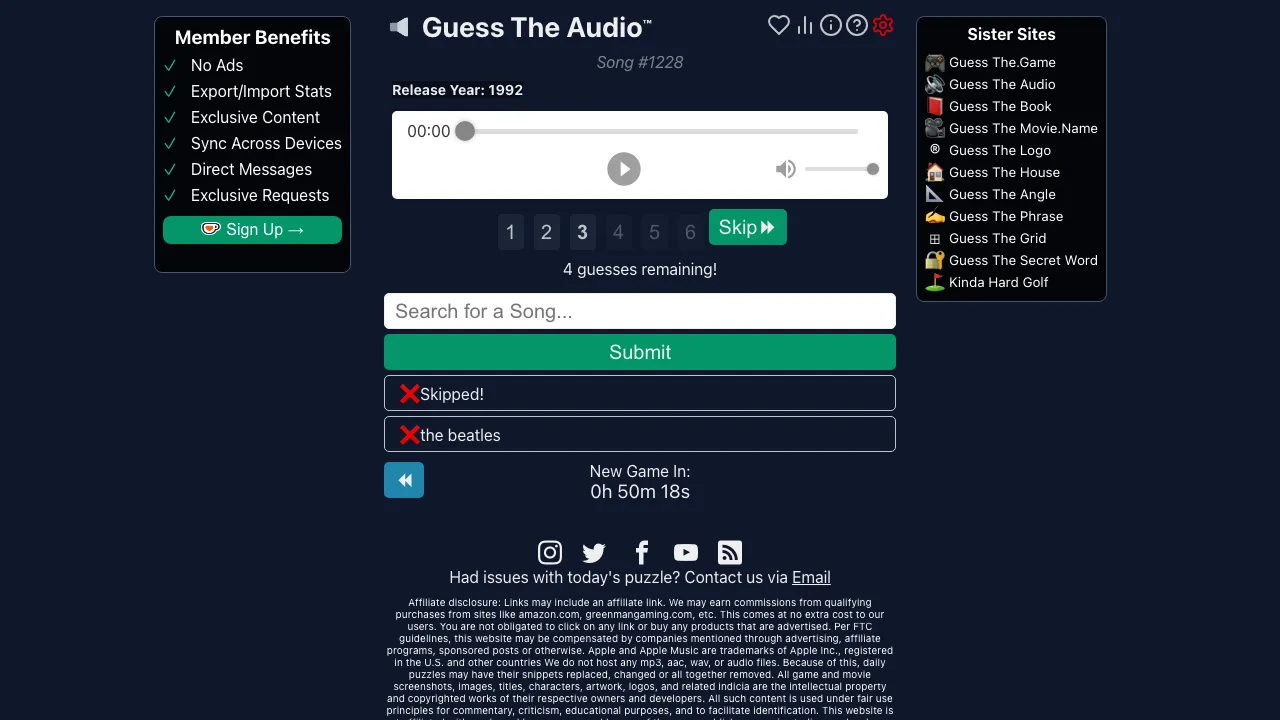 Guess The Audio screenshot 2