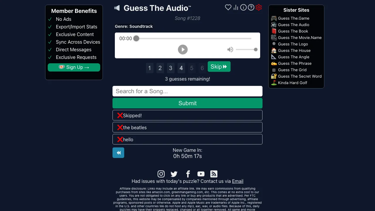 Guess The Audio screenshot 3