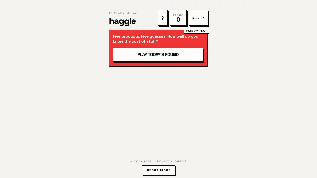 haggle cover