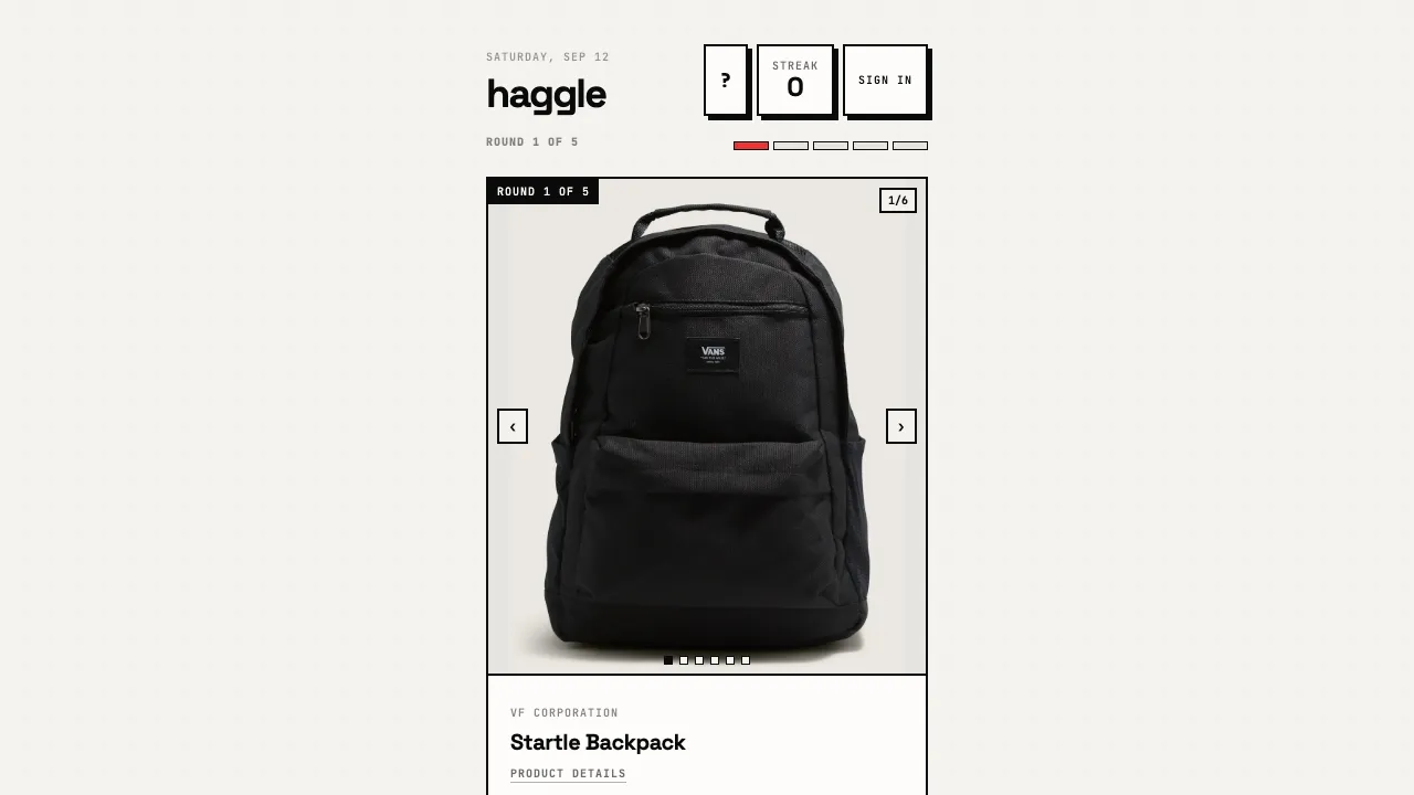 haggle screenshot 1