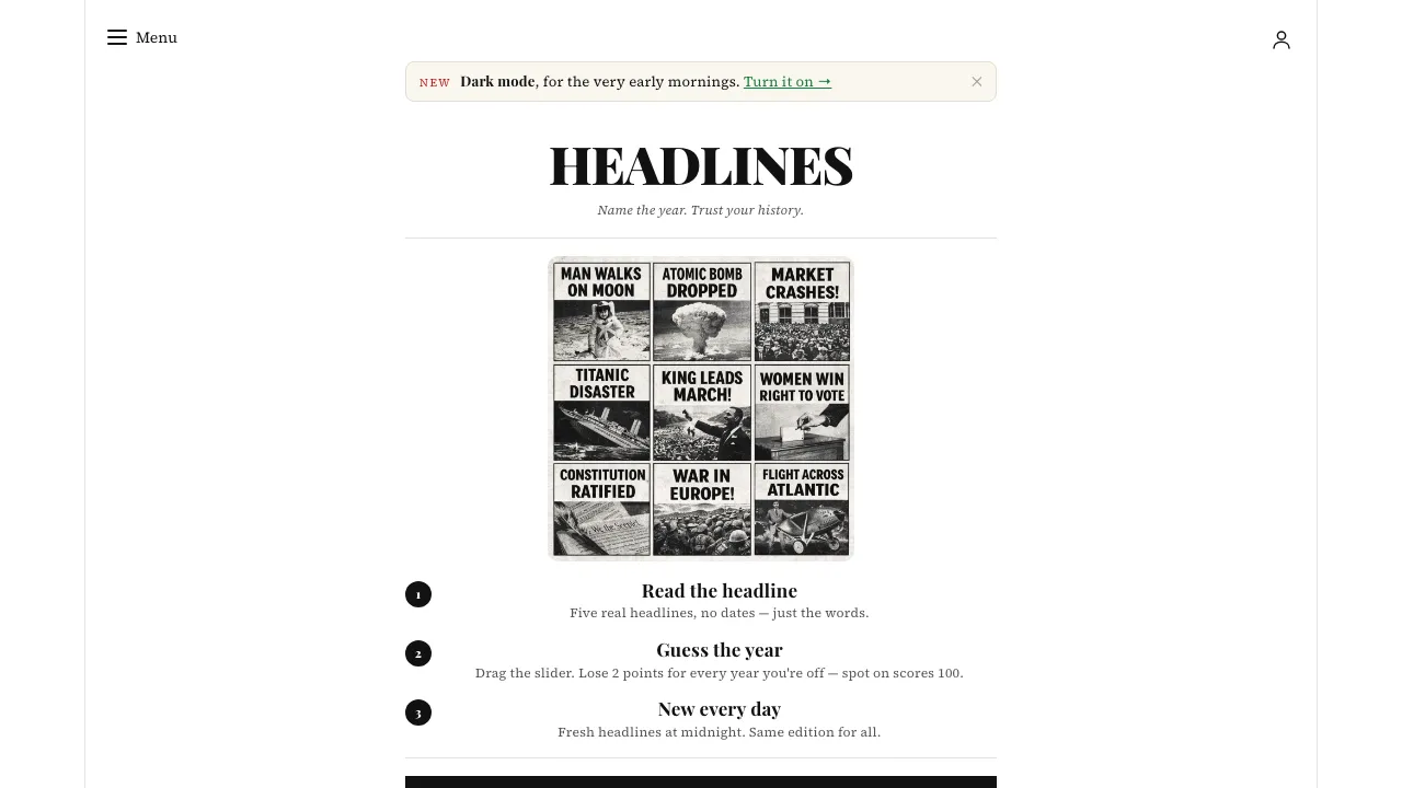 Headlines cover