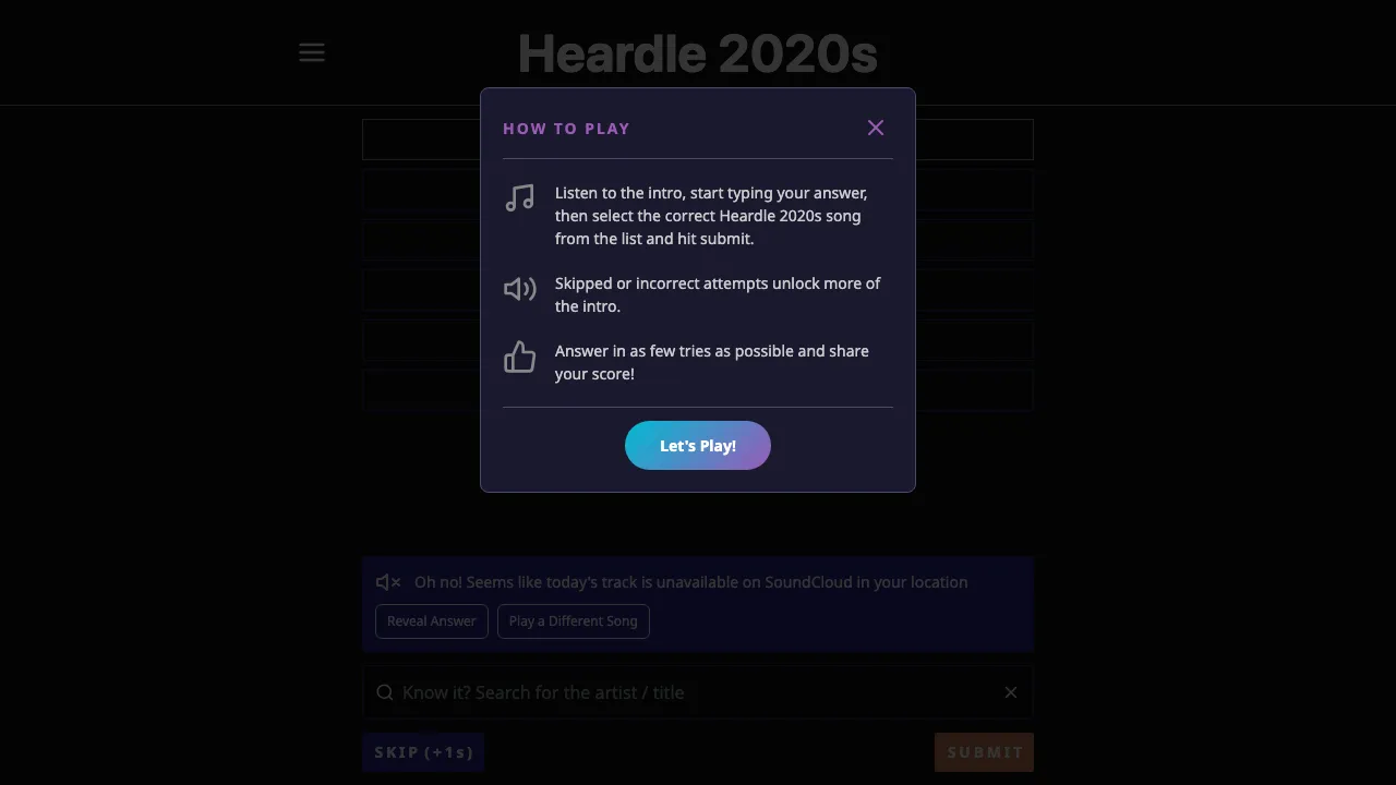 Heardle 2020's cover