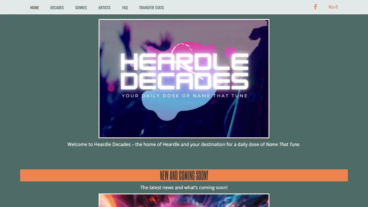 Heardle Decades cover